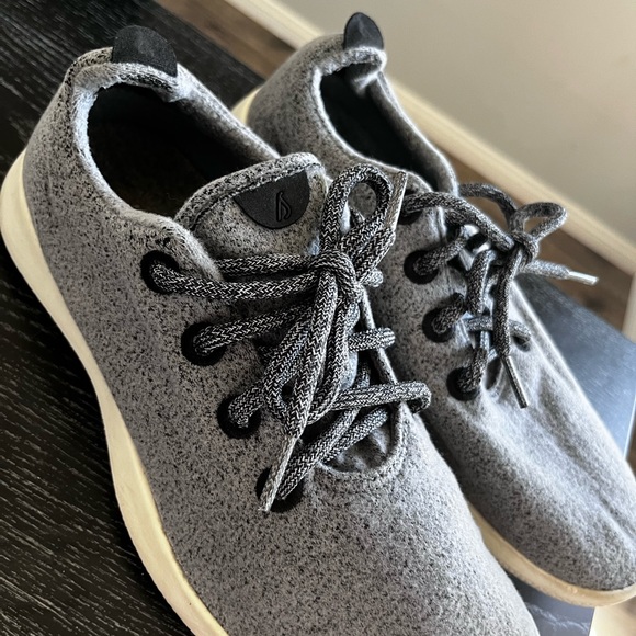 Allbirds Wool Runners WR Grey Charcoal Running Walking Sneakers Women Size 10 - Picture 2 of 8
